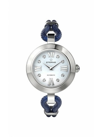 Eterna Automatikuhr für Damen in silber