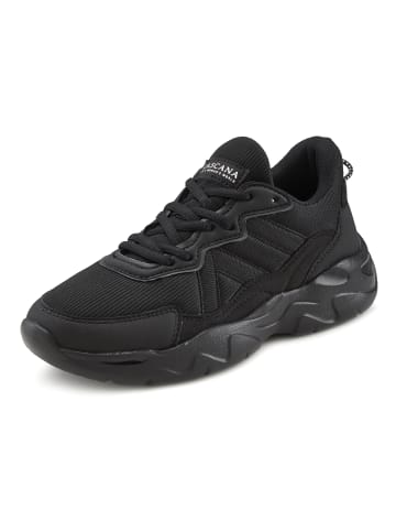 LASCANA Sneaker in schwarz