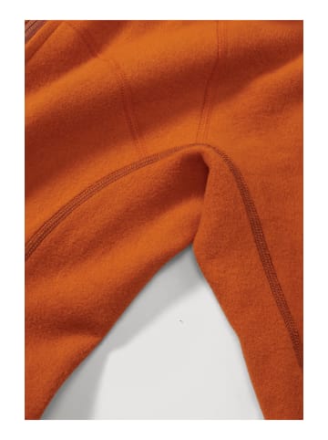 Hessnatur Softfleece-Jacke in sienarot