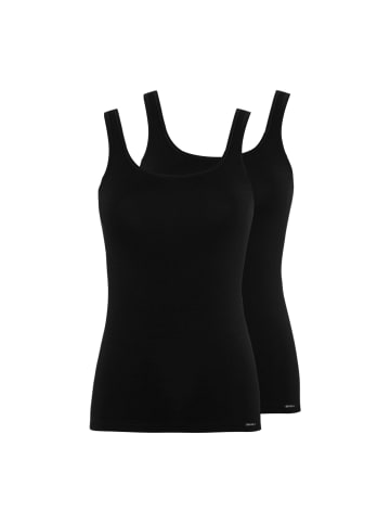 Skiny 2er Pack Tank Top Every Day In Cotton Advantage in Schwarz