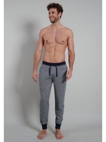 Götzburg Lange-Hose Brooklyn in blau-mittel-Minimal