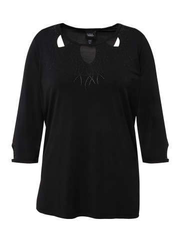 Ulla Popken Shirt in schwarz