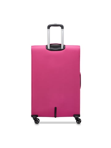 Roncato Jazz 4.0 4 Rollen Trolley L 78 cm mit Dehnfalte in magenta