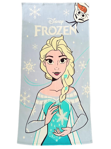 Disney Frozen Die Eiskönigin Strandtuch Frozen Elsa Badetuch Handtuch 120x60cm in blau