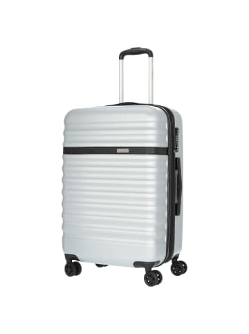 Bugatti Corium 4-Rollen-Trolley 66 cm (gold) in silver
