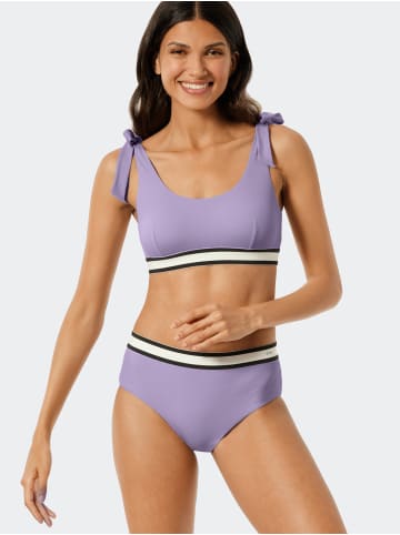 Schiesser Bustier-Bikini-Top Aqua Californian Dream in lilac