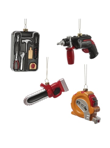 MARELIDA Weihnachtsbaumschmuck Werkzeug Set in bunt