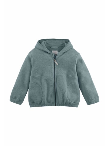 Hessnatur Fleece Jacke in atlantikblau