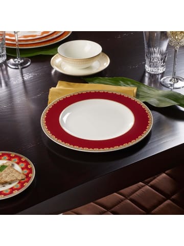 Villeroy & Boch 6er Set Speiseteller Samarkand Rubin ø 27,7 cm in bunt