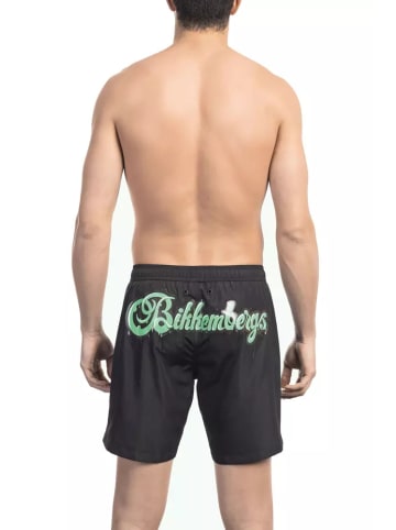 Bikkembergs Schwarz Polyester Herren Bade Kurz