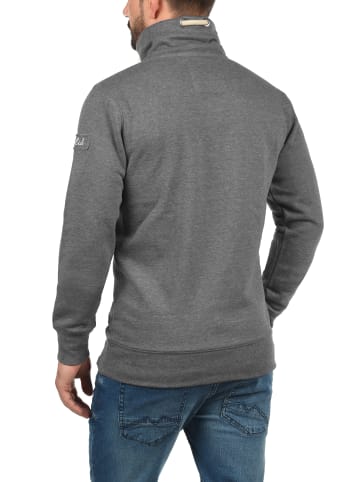 !SOLID Stehkragenpullover SDTripTroyer in grau