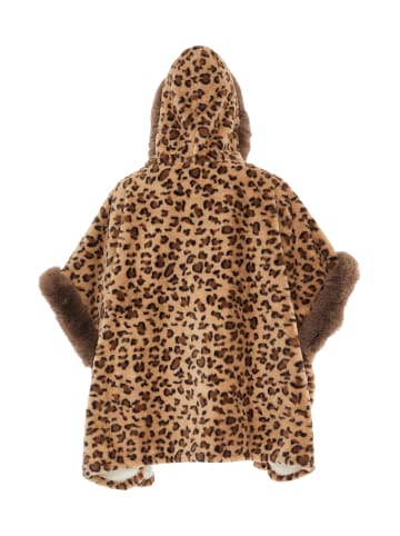 Usha Women Poncho in Braun