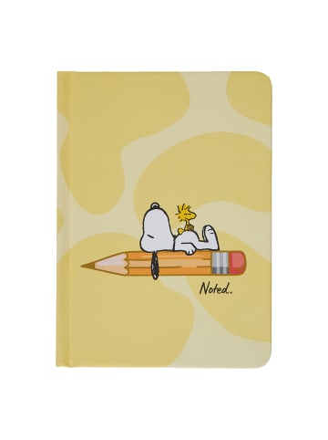 Butlers Notizbuch PEANUTS DIN A6 Noted in Gelb