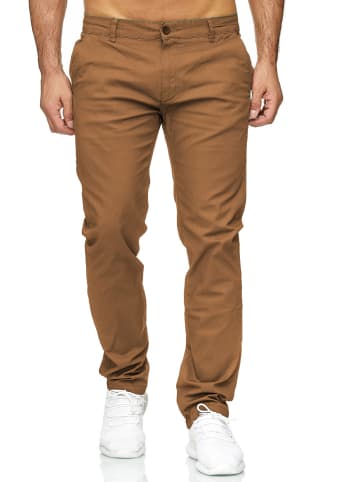 Arizona-Shopping Chino Stretch Hose Basic Denim Design Hose Fredy & Roy in Braun