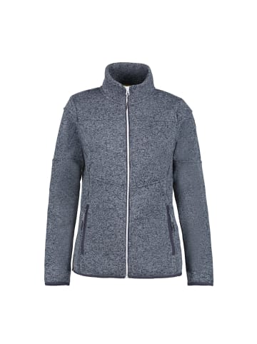 Icepeak Strickfleece Jacke Anahola in Dunkelblau