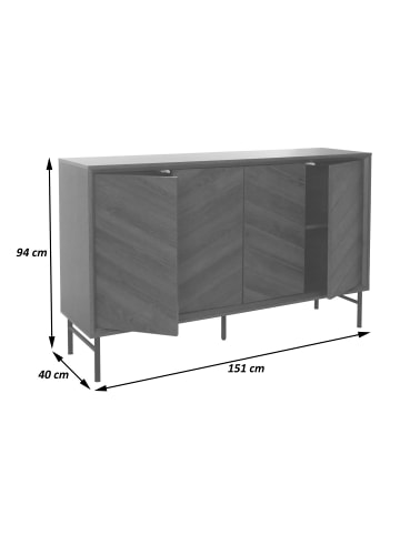 MCW Sideboard M50, Natur
