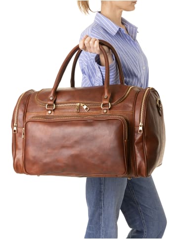 Viola Castellani Reisetasche in BROWN