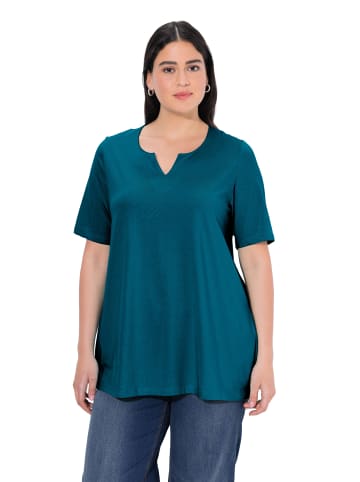 Ulla Popken Shirt in blaugrün