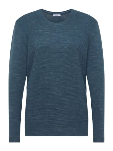 Cecil Pullover in teal blue heather melange