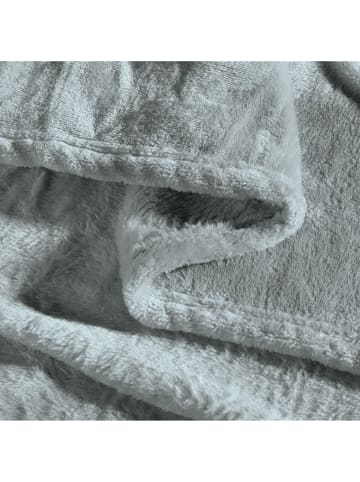 REDBEST Fleece, Microfaser Wohndecke 10er-Pack in hellgrau