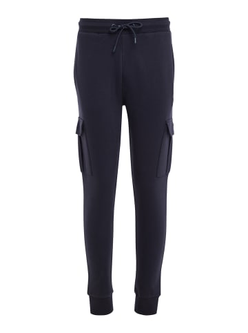 Threadbare Sweatpants Stefan in blau-schwarz