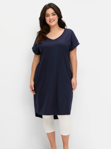 sheego Shirtkleid in marine