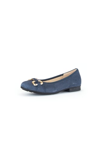 Gabor Comfort sportliche Ballerinas in blau