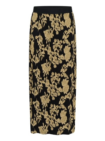 Kaffe Rock BPhelen Regular fit in Black/Big Yellow Flowers