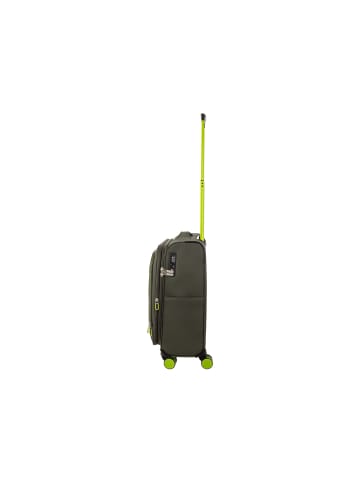 Franky Koffer Gr. S Reisegepäck T27-B Spinner 55er in olive/green