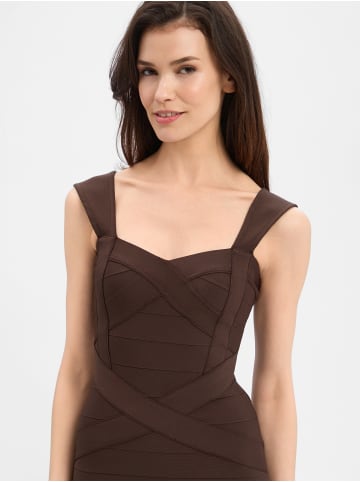 Lipsy Kleid in schoko - 0001