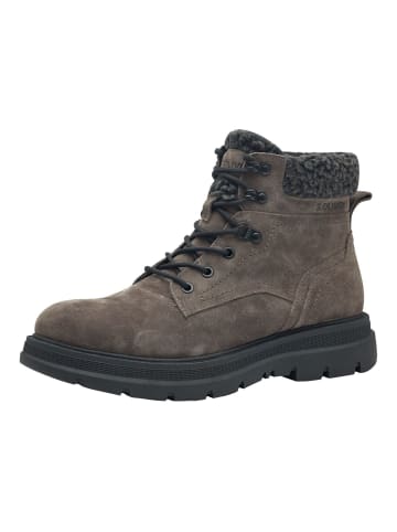 Stiefelette Taupe