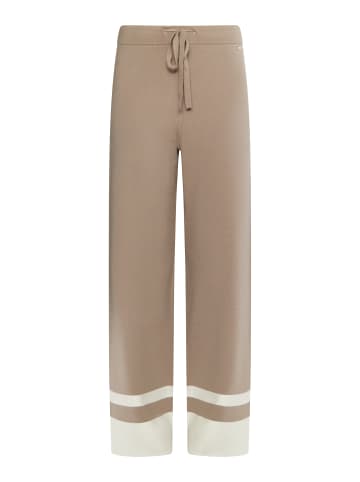 DreiMaster Damen Strickhose in Schlamm Wollweiss