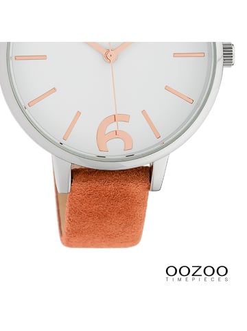 Oozoo Analog-Armbanduhr Oozoo Timepieces braun groß (ca. 42mm)