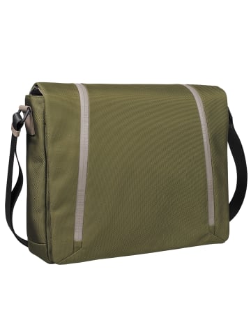 Leonhard Heyden Helsinki Messenger 38 cm Laptopfach in oliv