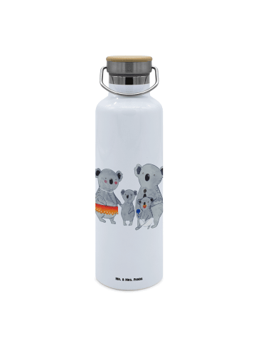 Mr. & Mrs. Panda Trinkflasche Koala Familie ohne Spruch in Weiß