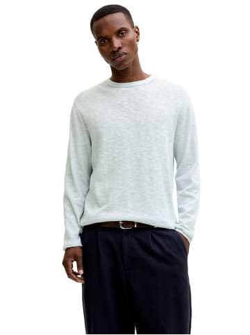 Jack & Jones Pullover JJESUMMER KNIT CREW NECK in Blau
