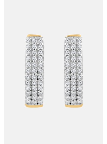 Diamant Exquis Ohrringe aus 375 Gelbgold mit Diamant