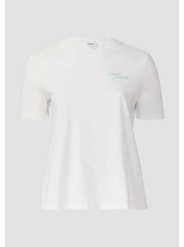 s.Oliver T-Shirt in 01D1_weiß