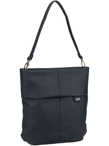 Zwei Handtasche Mademoiselle M12 in Nubuk/Ink
