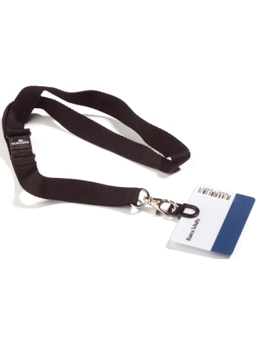 Durable Kartenhalter CardFix 44cm schwarz Packung mit 10 Stück