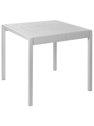 Beliani Esstisch BARTICA in Grau - (W) 84 x (H) 77 x (L) 81 cm