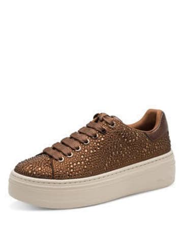 Tamaris Damen- Schnürschuhe  in Braun