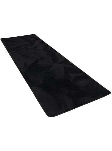 Snapstyle Hochflor-Läufer Deluxe in schwarz