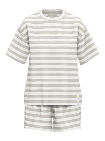 Tom Tailor Shorty Kenmare in grau-hell-Ringel
