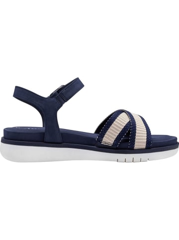 Tamaris Komfort Sandalen für Damen in dunkel-blau