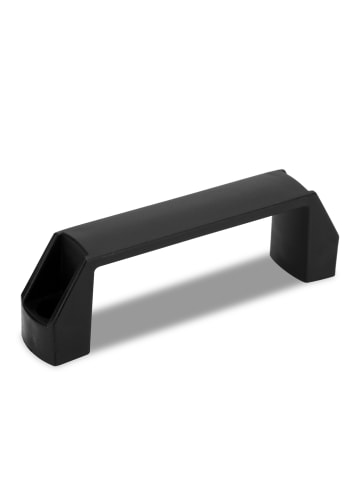 Intirilife Kunstoff Hand Griff in Schwarz (120mm)