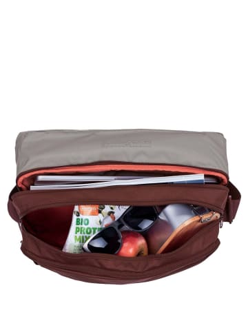 Vaude Rom III - Umhängetasche M 13.3" 35 cm (dark forest) in dark cherry