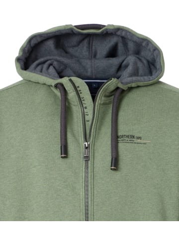 CASAMODA Sweatjacke in Türkis