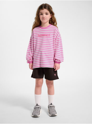 Hummel Sweatshirt Hmljr Geggo Lebensstil Kinder in FUCHSIA PINK
