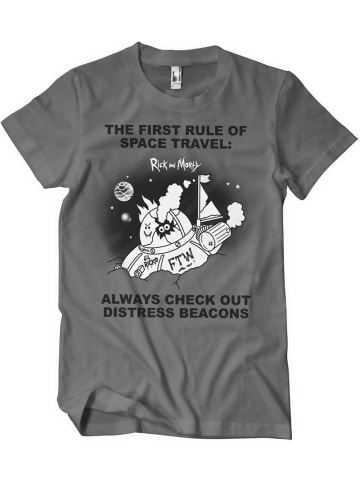 Rick and Morty T-Shirt in Grau